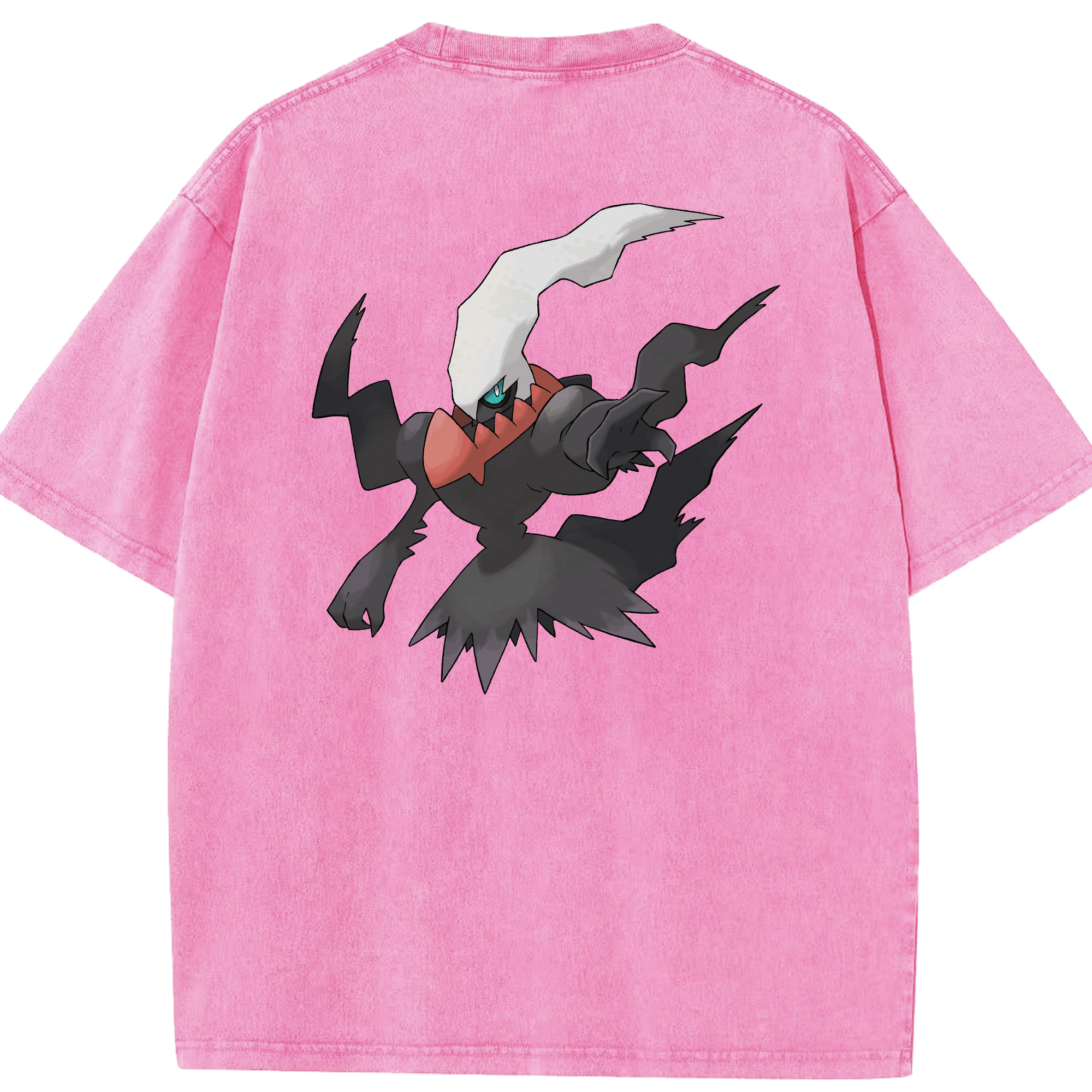 （画像用） ポケットモンスター Pokémon 綿100% ヴィンテージ風 半袖Tシャツ（背面プリント）